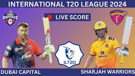 dubai capitals vs sharjah warriors match scorecard|DC .